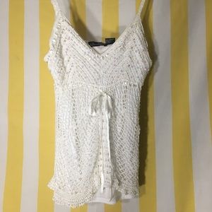 Crochet sequence tank